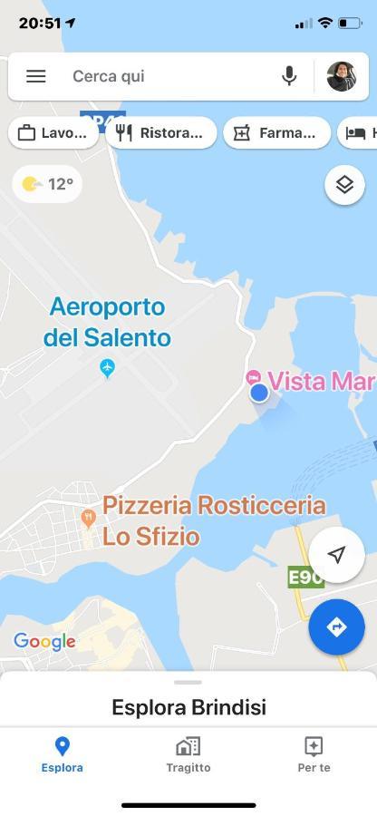 Vista Mar Daire Brindisi Dış mekan fotoğraf